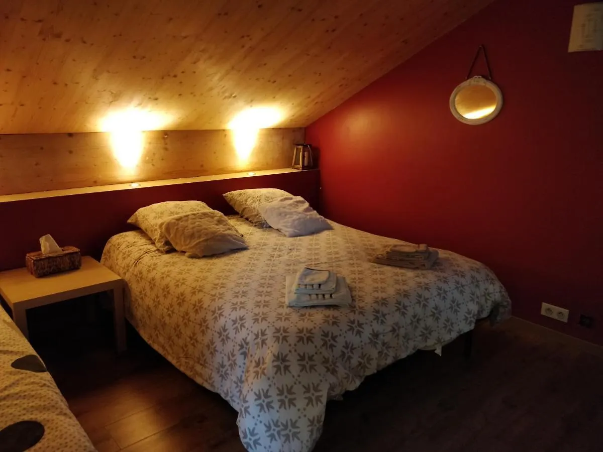فندق مبيت وإفطار Peronnas Chambre Chaleureuse Chez L'Habitant